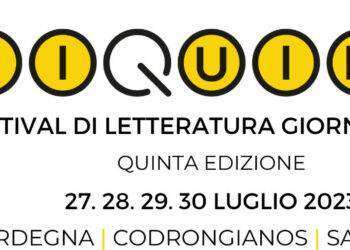 Dal 27 al 30 luglio, la quinta edizione del festival di letteratura giornalistica a Codrongianos