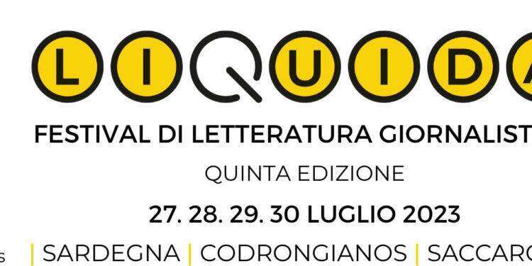 Dal 27 al 30 luglio, la quinta edizione del festival di letteratura giornalistica a Codrongianos