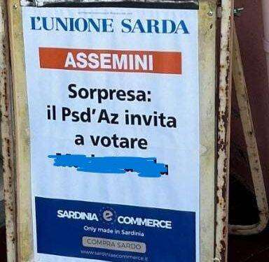 Assemini, mancato rispetto del silenzio elettorale: fatti rimuovere i manifesti di un quotidiano sardo