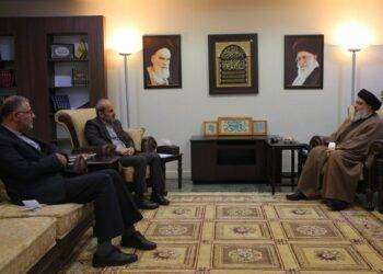 Il segretario generale di Hezbollah, Seyyed Hasan Nasrallah ha ricevuto il capo della Radio-Tv iraniana