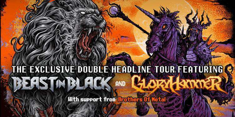 Gloryhammer e Beast in Black: una data a Milano nel 2024