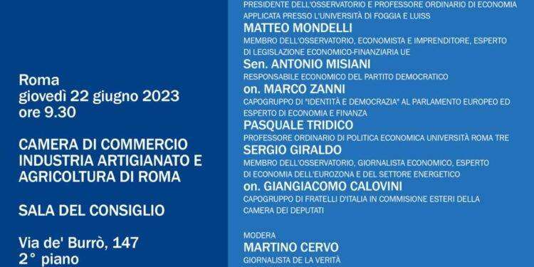No alla riforma del Mes, a Roma convegno nazionale il 22 giugno
