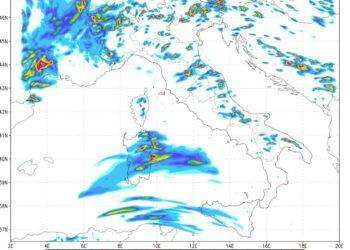 Maltempo, nel pomeriggio piogge e temporali sulla Sardegna