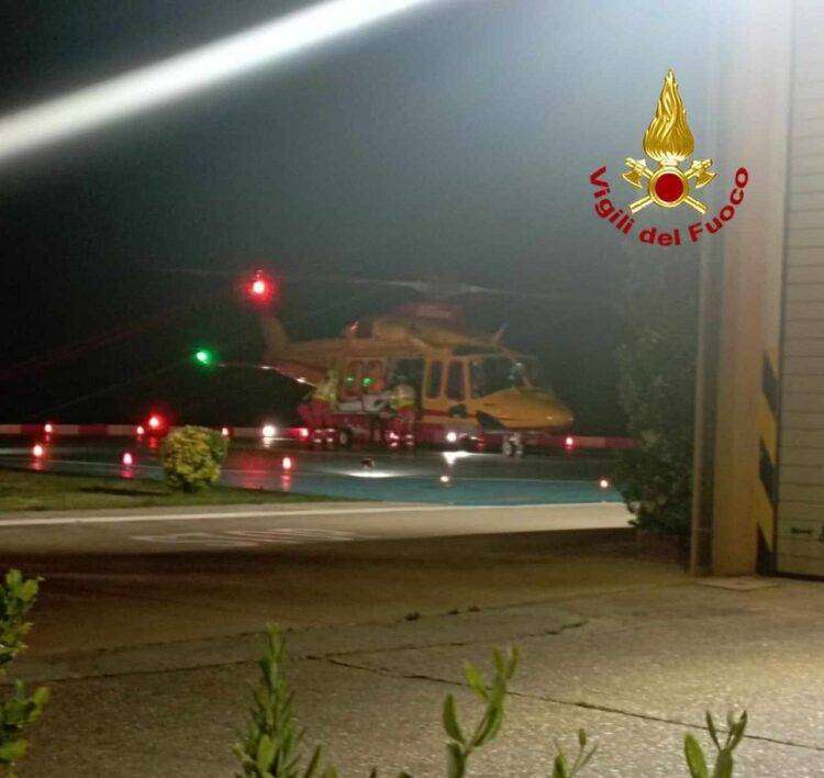 Loceri, si ribalta l’auto e rimane schiacciato: soccorso dall’elicottero