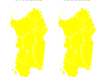 Maltempo: prorogata allerta per temporali in Sardegna fino al 5 giugno