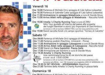 Seconda tappa del “Giro di Sardegna 2.0 Multidisciplinare” di Corrado Sorrentino dedicato ad Amelia