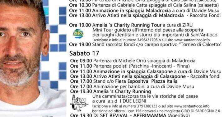 Seconda tappa del “Giro di Sardegna 2.0 Multidisciplinare” di Corrado Sorrentino dedicato ad Amelia