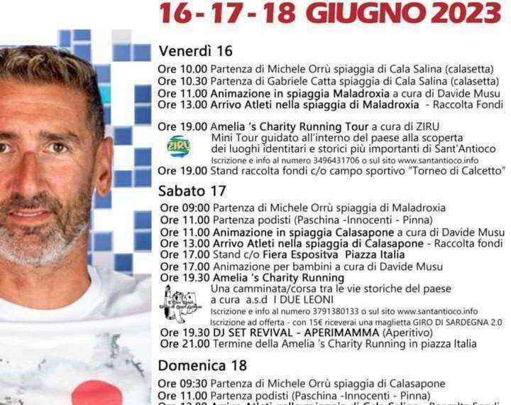 Seconda tappa del “Giro di Sardegna 2.0 Multidisciplinare” di Corrado Sorrentino dedicato ad Amelia