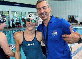 Francesca Secci a Brescia per gli Italiani di nuoto paralimpico