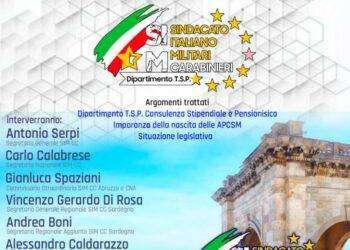 Cagliari, il 26 giugno il primo convegno del Sindacato Carabinieri (S.I.M.)