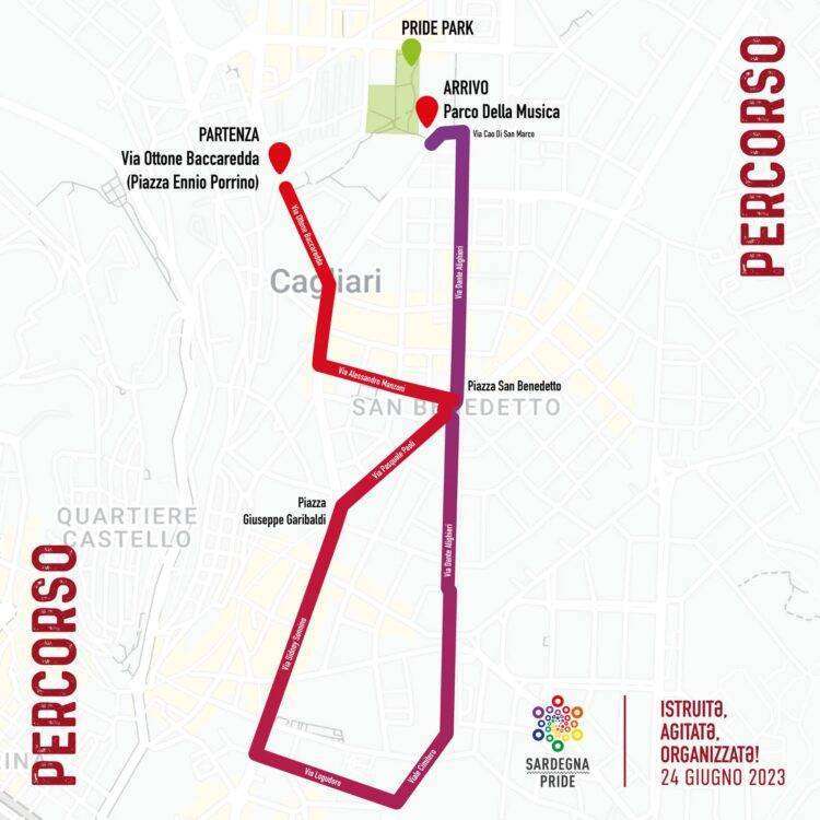 Sardegna Pride 2023 a Cagliari: scopri il programma completo del 22, 23 e 24 giugno 2023
