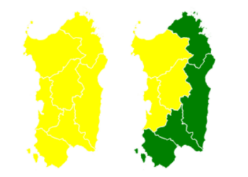 Prosegue l’allerta meteo della Protezione civile: temporali violenti sull’isola