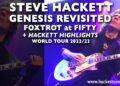 Steve Hackett: annunciate sei date in Italia del tour con tutto Foxtrot dei Genesis