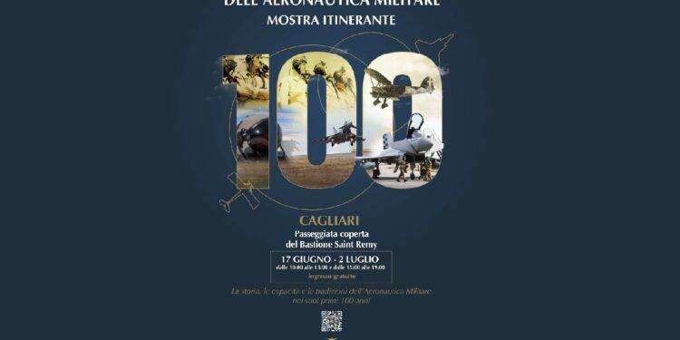 Fa tappa a Cagliari la mostra itinerante “Cento Anni dell’Aeronautica Militare”