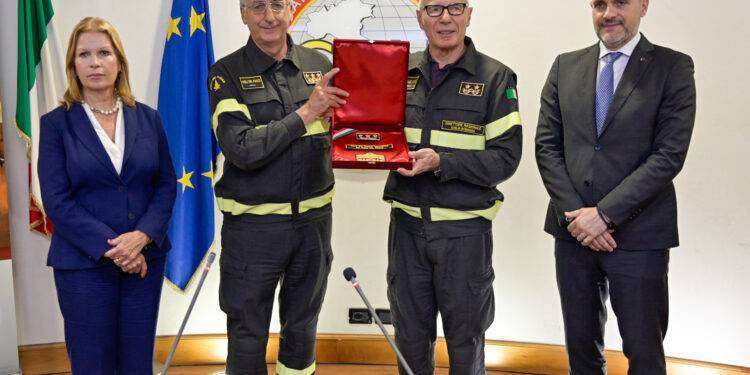 Vigili del Fuoco, passaggio di consegne tra Guido Parisi e Carlo Dall’Oppio