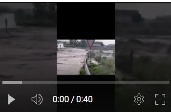 Alluvione lampo su Sellia Marina, strade allagate e traffico rallentato: caduti oltre 100 mm