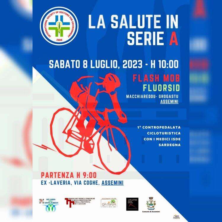 Assemini: flash mob e protesta davanti alla Fluorsid in difesa della salute e dell’ambiente