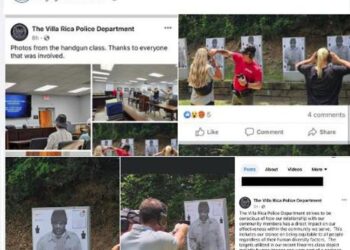 Usa, polizia usa foto afroamericano come bersaglio a poligono