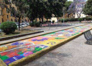 Cagliari, inaugurazione del nuovo campo da bocce in Piazza Medaglia Miracolosa
