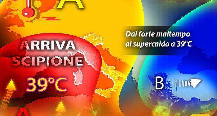Ultime ore di maltempo, con l’anticiclone africano arriva il caldo