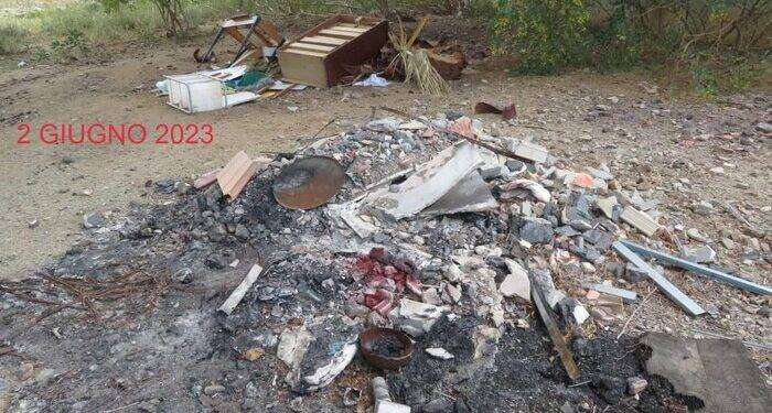 Grig, discarica abusiva vicino alla nuova 125 a Maracalagonis