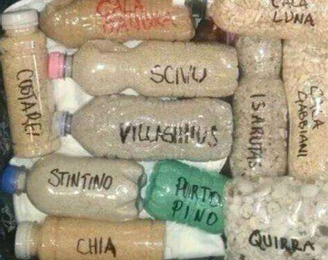 Si imbarca con un chilo di sabbia di Olbia e Castelsardo: fermato turista