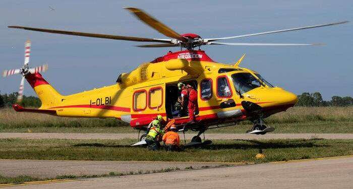 Baunei, scontro tra camion e moto: in pericolo di vita un turista tedesco
