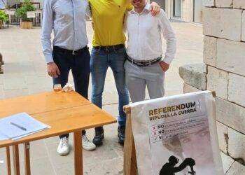 Orsini firma per il Referendum contro le armi all’Ucraina