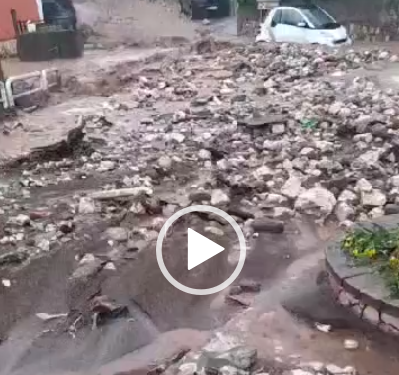 Latina: violento nubifragio a Sezze intorno all’ora di pranzo