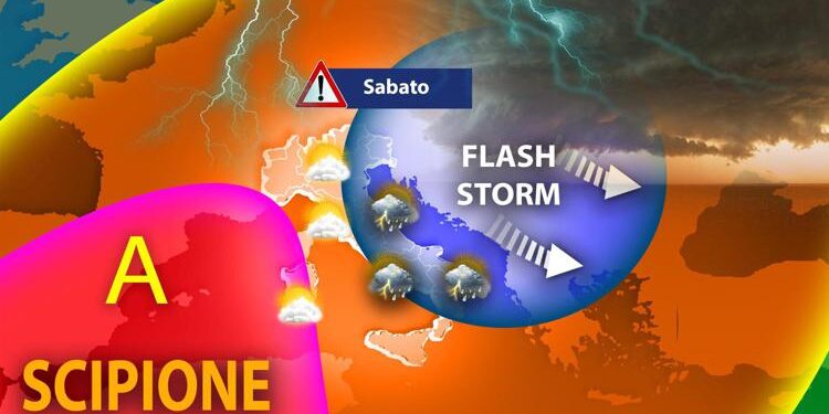 Maltempo e pioggia sull’Italia, poi torna l’anticiclone