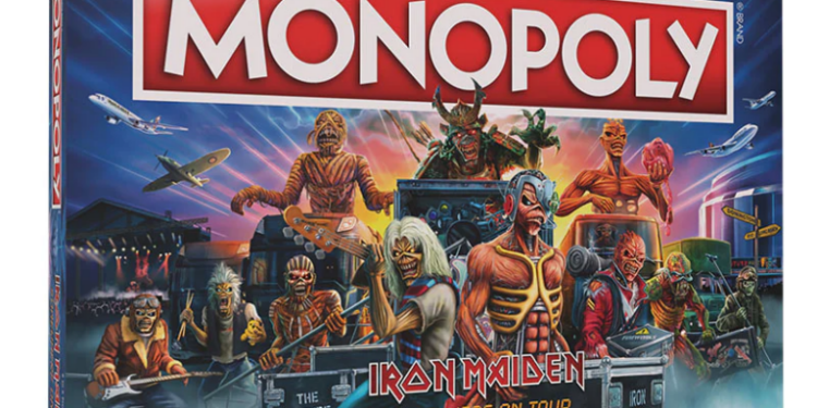 Iron Maiden: in vendita il “Monopoly: Somewhere On Tour”