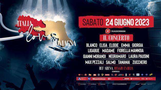 Italia Loves Romagna, il mondo della musica si mobilita per l’Emilia