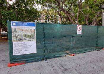 Cagliari, Piazza Garibaldi: cantieri allestiti da oltre un mese, dei lavori non vi è traccia