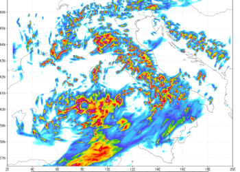 Forte maltempo nelle prossime 24 ore