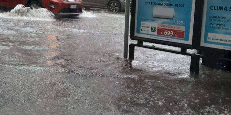 Forte pioggia a Roma: oltre 50 interventi dei Vigili del Fuoco