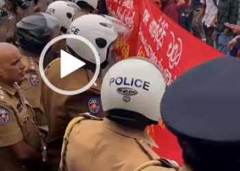 Sri Lanka: polizia usa gas lacrimogeni e cannoni ad acqua contro i manifestanti antigovernativi