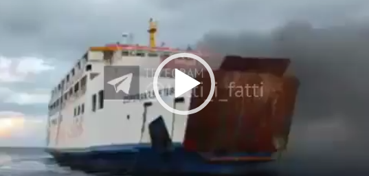 Filippine, in fiamme un traghetto con 120 persone a bordo