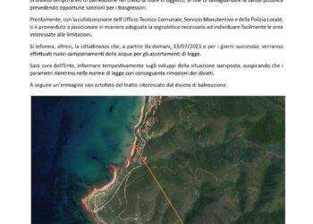 Arbus: batterio escherichia coli impedisce la balneazione