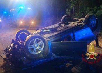 Grave incidente stradale a Castiadas: 4 feriti