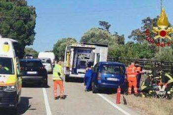 Due incidenti in pochi minuti ad Arzachena: tre feriti