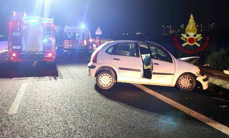 Gravissimo incidente alle porte di Cagliari: uomo in codice rosso