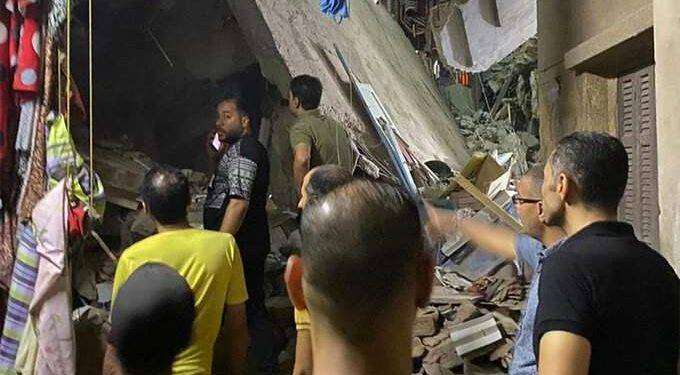 Egitto, crolla intera palazzina di 5 piani