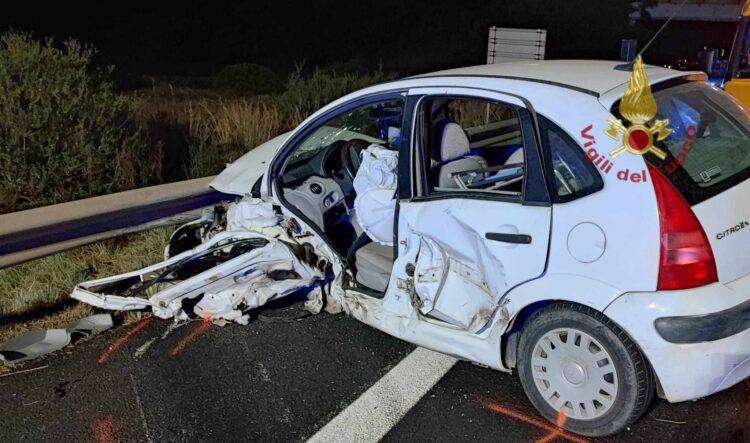 Gravissimo incidente alle porte di Cagliari: uomo in codice rosso
