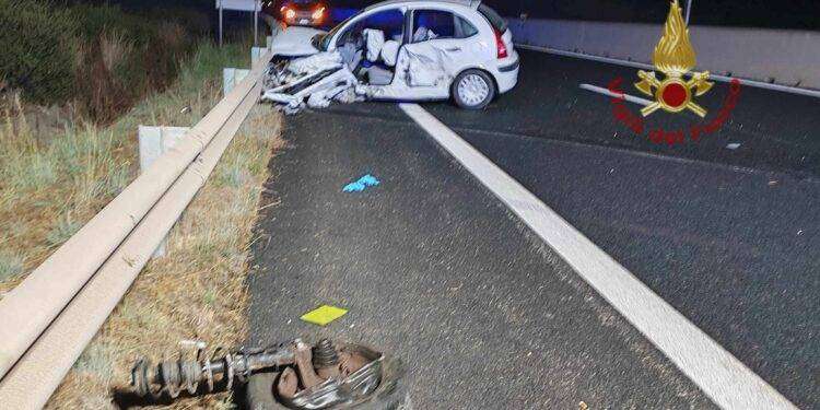 Gravissimo incidente alle porte di Cagliari: uomo in codice rosso