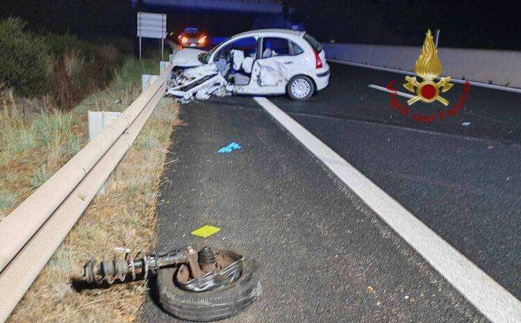 Gravissimo incidente alle porte di Cagliari: uomo in codice rosso