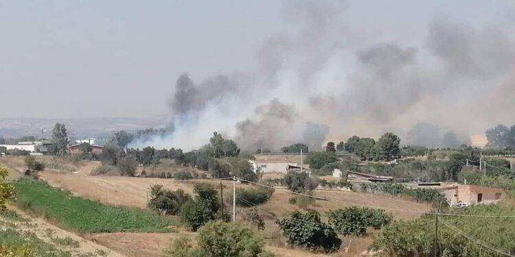 Paura a Sestu, la Sindaca: “Due grossi incendi in città”