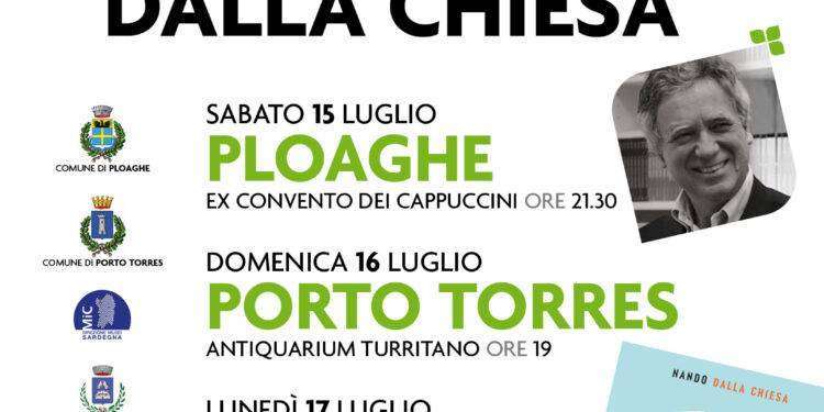 Il 15, 16 e 17 luglio, Nando dalla Chiesa sarà a Ploaghe, Porto Torres e Macomer con Éntula e Liquida per la presentazione del suo nuovo saggio