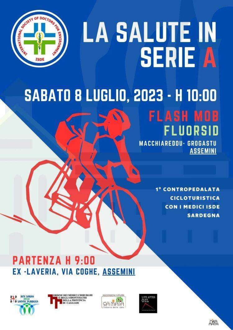 “La salute in Serie A”, sabato 8 luglio flash mob Fluorsid-Macchiareddu Grogastu – Assemini