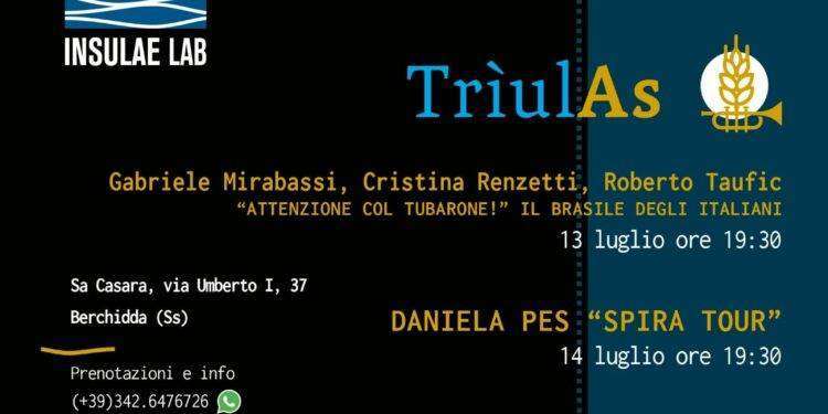 Berchidda, il mese di “Trìulas” si accende con il Gabriele Mirabassi trio e il Premio Tenco Daniela Pes