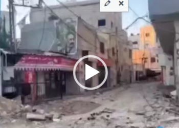 Il regime sionista, nel silenzio del mondo, sta radendo al suolo la città di Jenin